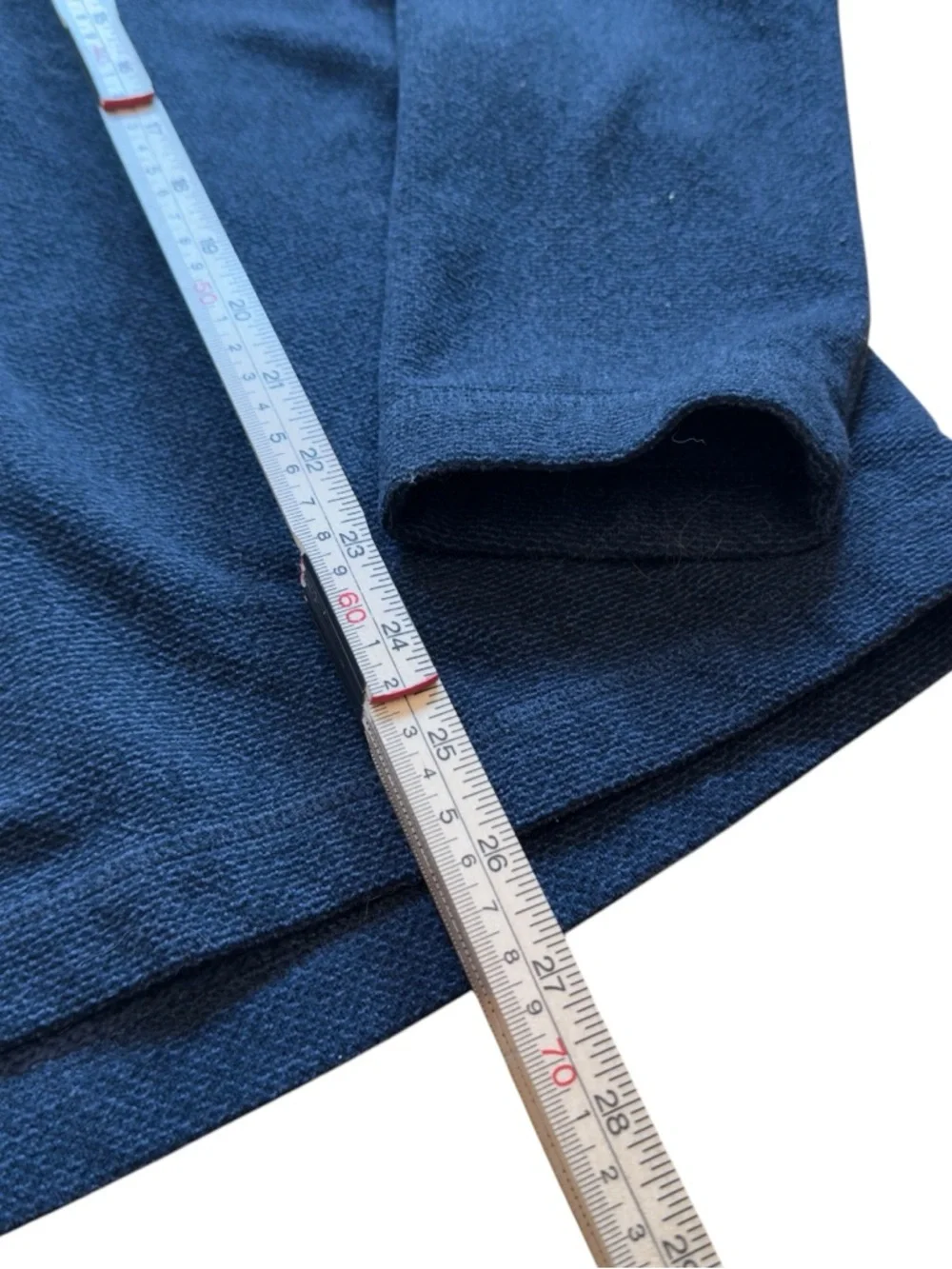 The North Face Quarter Zip Warm Fleece Pullover Blue Textured Mens Large in EUC